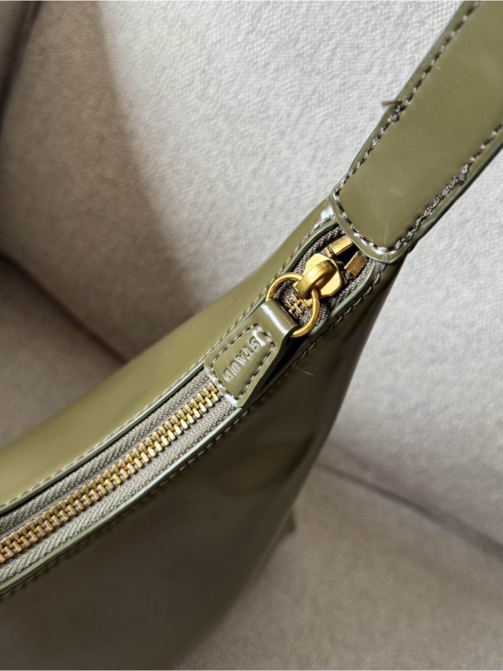 STAUD Scotty Bag in Olive Green | Excellent Condition - Picture 6 of 7